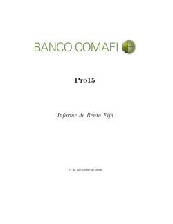 Pro15 (PR15) - Comafi Inversiones
