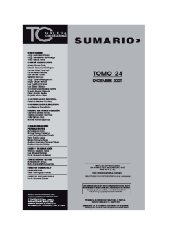 001 SUMARIO.indd - Gaceta Constitucional