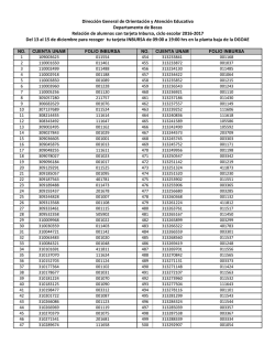 Direcci&oacute;n General de Orientaci&oacute;n y Atenci&oacute;n Educativa