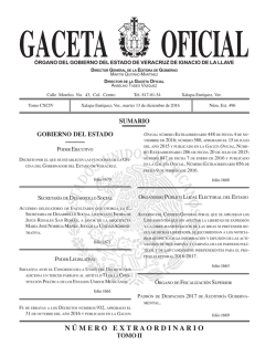 Gaceta Oficial - Gobernantes.com