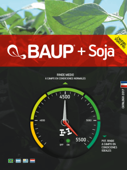 Catálogo Baup 2017