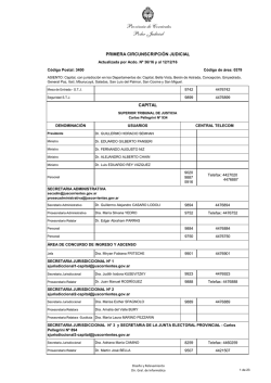 Provincia de Corrientes Poder Judicial