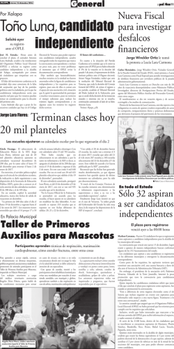 independiente - La Política desde Veracruz