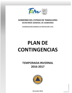 Temporada Invernal - Gobierno del Estado de Tamaulipas