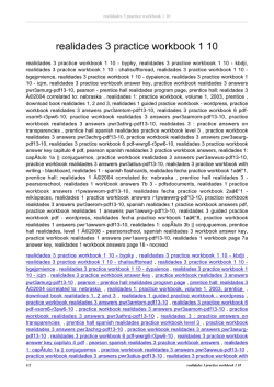 realidades 3 practice workbook 1 10