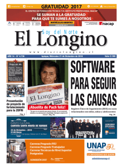 Soy del Norte - El Longino de Iquique