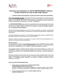 nota de prensa