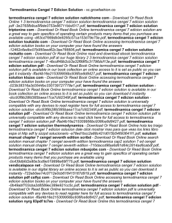 Termodinamica Cengel 7 Edicion Solution