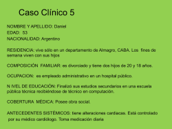 Caso Clínico 5 - Facultad de Odontología