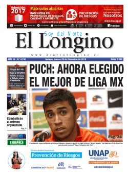 Soy del Norte - El Longino de Iquique