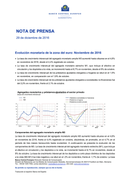 nota de prensa - Banco de España