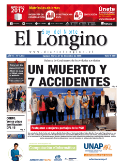 Soy del Norte - El Longino de Iquique