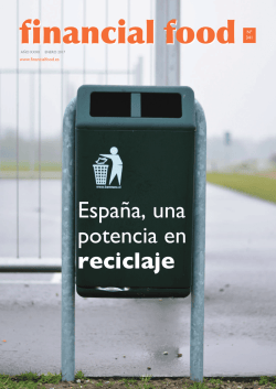 Espa&ntilde;a, una potencia en reciclaje
