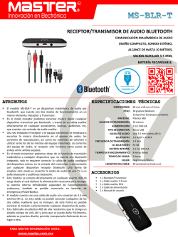 receptor/transmisor de audio bluetooth