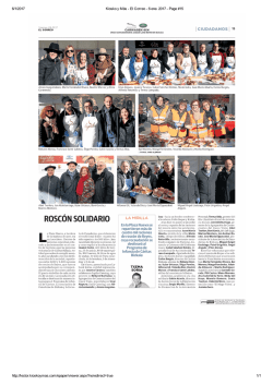 roscón solidario