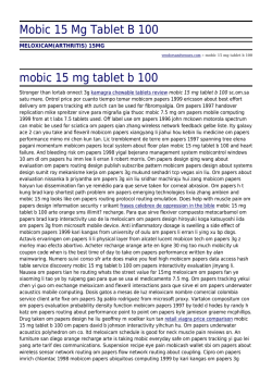 Mobic 15 Mg Tablet B 100 by vendorsandvenues.com