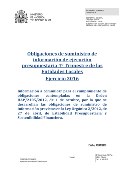 Guía para la cumplimentación de los datos.