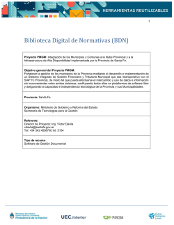 Biblioteca Digital de Normativas (BDN)
