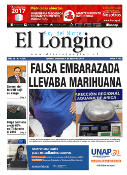 Soy del Norte - El Longino de Iquique