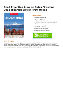 Read Argentina Atlas de Rutas Firestone 2011