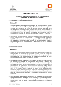 Ordenanza Fiscal Nº 03 - Ayuntamiento de Ejea de los Caballeros
