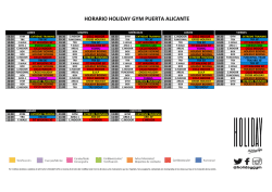 Descargar Horario