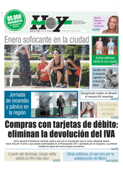 enero 2017 - Diario Hoy