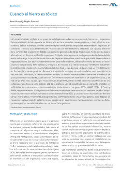 Artículo completo en PDF - Revista Genética Médica