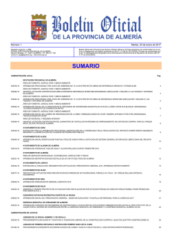 sumario - Diputación Provincial de Almería
