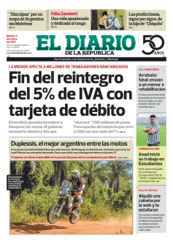 Fin del reintegro del 5% de IVA con tarjeta de débito