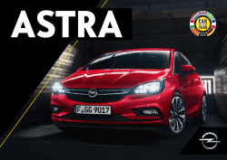 Catálogo del Opel Astra Sports Tourer