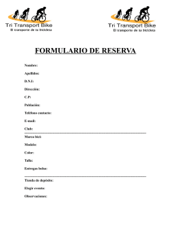 formulario de reserva