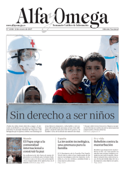 Sin derecho a ser ni&ntilde;os