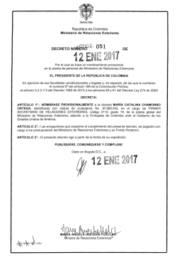 decreto 51 del 12 enero de 2017