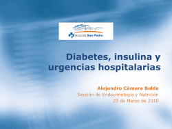 Diabetes en Urgencias