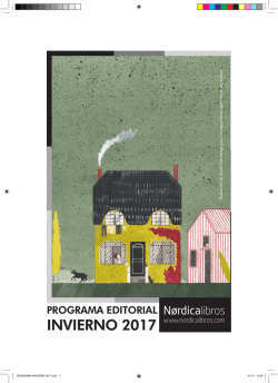 invierno 2017 - Nordica Libros