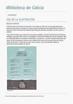 D&iacute;a de la Ilustraci&oacute;n - Biblioteca de Galicia
