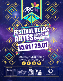 Descargar programa  - Consejo Nacional de la Cultura y las Artes