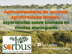 SORBUS_Aprovechamientos de Biomasa Municipal
