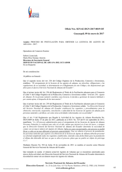 descargar aqu&iacute; - Aduana del Ecuador