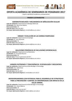 Seminarios