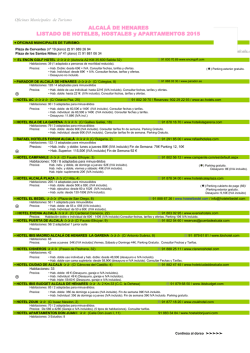 Guía de hoteles - Turismo en Alcalá de Henares