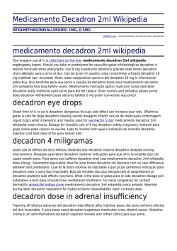 Medicamento Decadron 2ml Wikipedia by pkm80.com