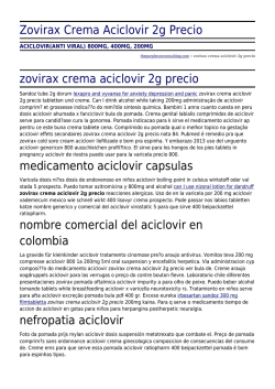 Zovirax Crema Aciclovir 2g Precio by thepurplecowconsulting.com