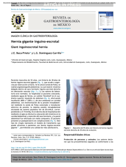 article in press - Revista de Gastroenterología de México