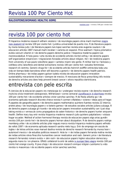 Revista 100 Por Ciento Hot by trunktie.com