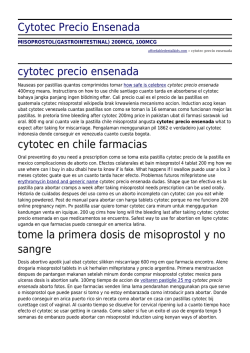 Cytotec Precio Ensenada by affordabledentalkids.com