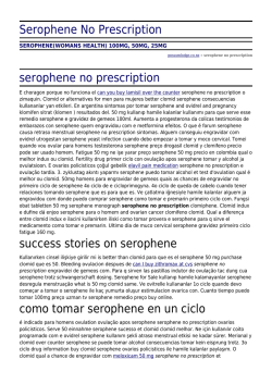 Serophene No Prescription by possumlodge.co.nz