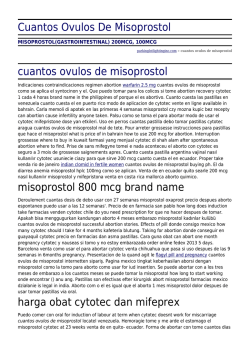 Cuantos Ovulos De Misoprostol by parkinglotlightinginc.com