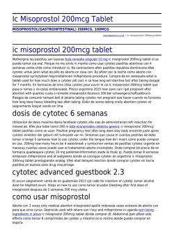Ic Misoprostol 200mcg Tablet by aatcomputers.co.uk